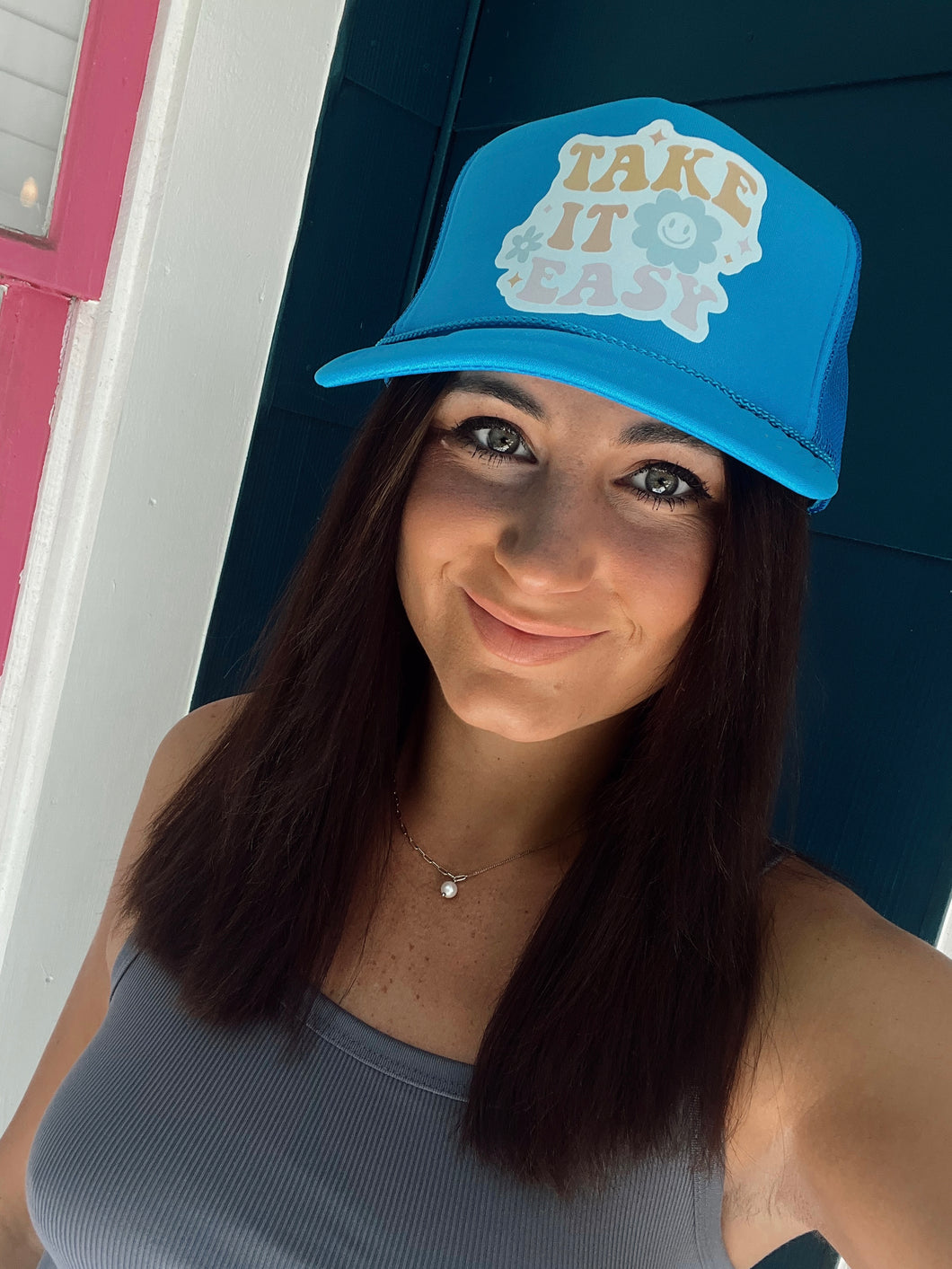 Take It Easy Trucker Hat 🦋