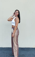 Load image into Gallery viewer, Milky Way Leather Pants

