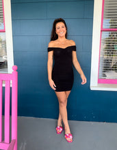 Load image into Gallery viewer, Black Mini Dress
