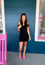 Load image into Gallery viewer, Black Mini Dress
