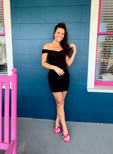 Load image into Gallery viewer, Black Mini Dress
