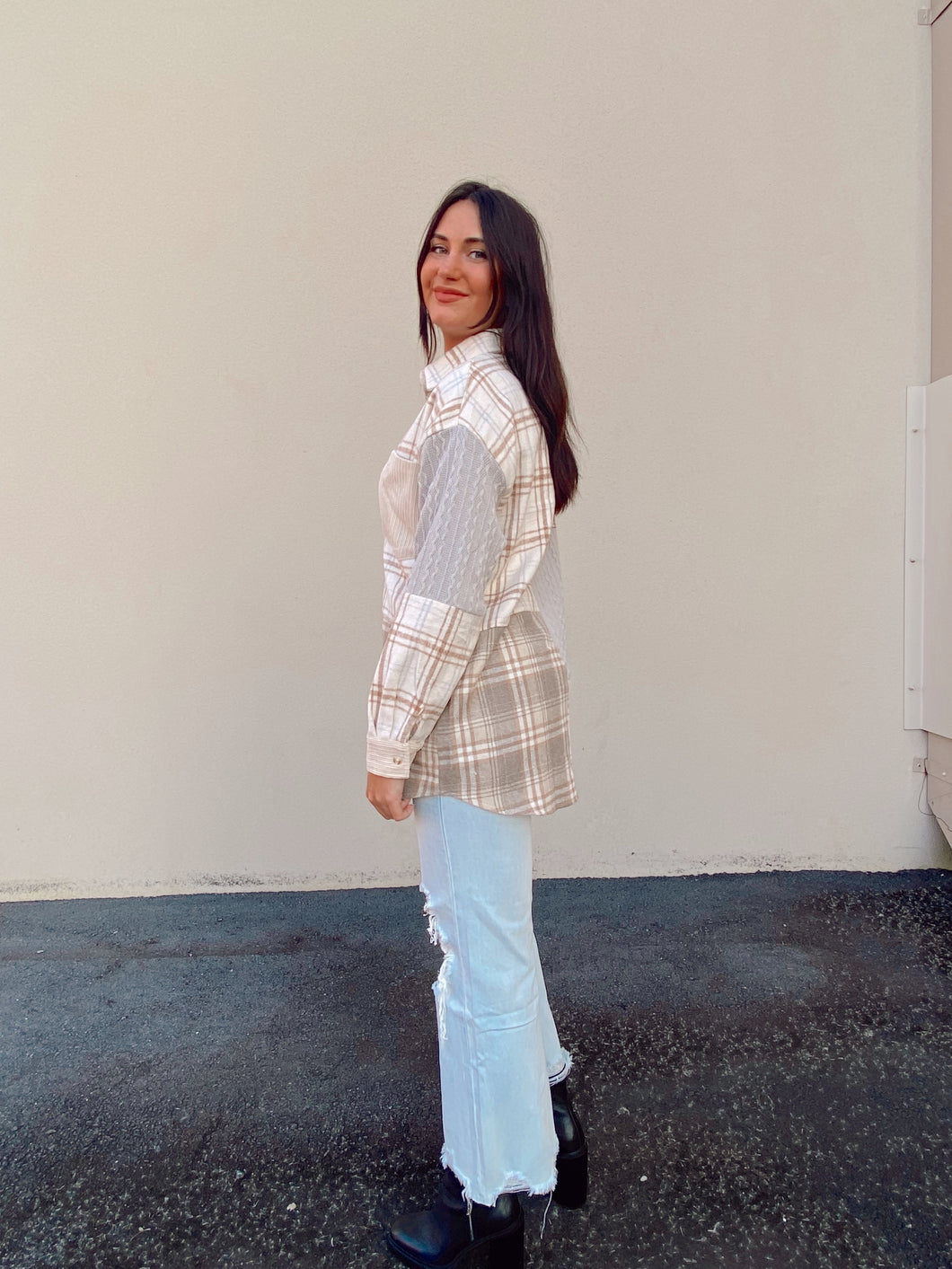Patchwork Shacket