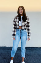 Load image into Gallery viewer, Cropped Flannel
