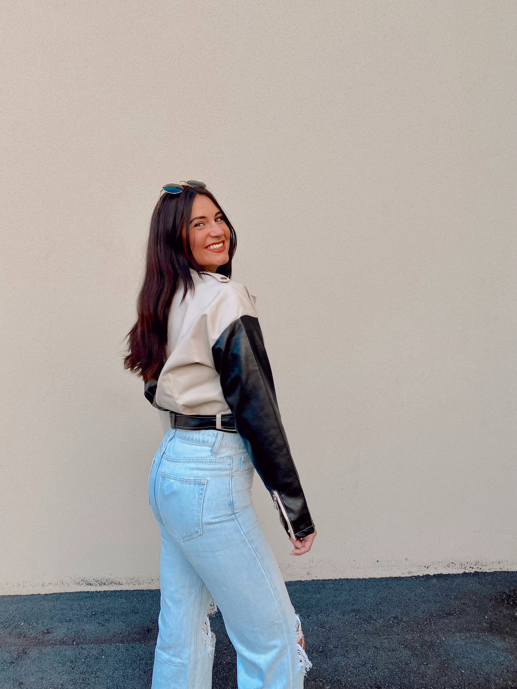 The Samantha Leather Jacket