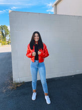 Load image into Gallery viewer, Eyes On Me Puffer Coat
