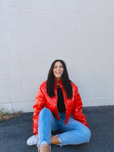 Load image into Gallery viewer, Eyes On Me Puffer Coat
